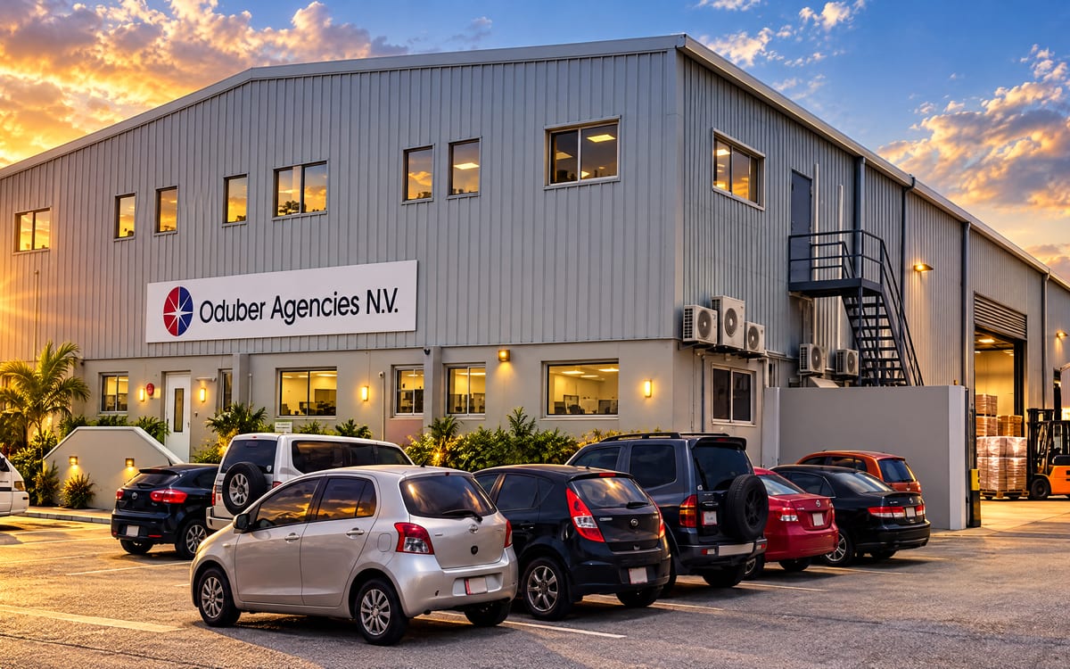 Oduber Agencies N.V. headquarters and warehouse in Aruba